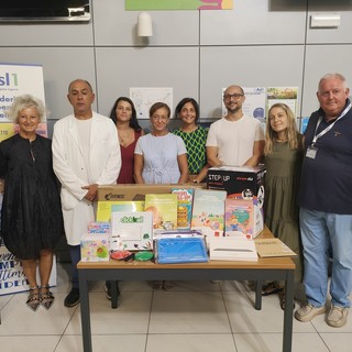 Sanremo: donato all'ospedale nuovo materiale per il servizio di neuropsichiatria infantile (Foto e video) Sanremo: donato all'ospedale nuovo materiale per il servizio di neuropsichiatria infantile (Foto e video)