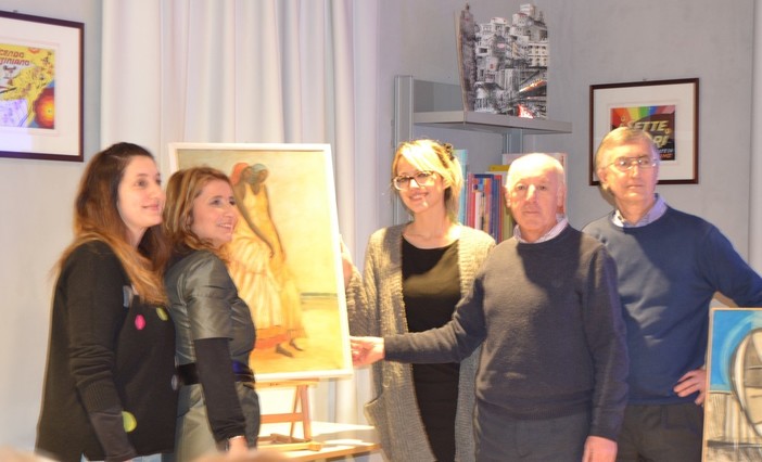 Sanremo: la famiglia Novaresio dona al Comune il dipinto 'Somale' Sanremo: la famiglia Novaresio dona al Comune il dipinto 'Somale'