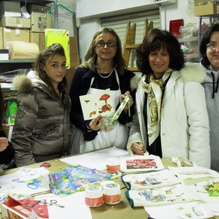 Sanremo: martedì e mercoledì prossimi prosegue il corso di Decoupage al laboratorio San Rocco