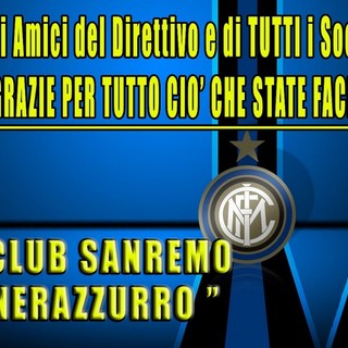 Sanremo: l'Inter club dona fondi al centro ascolto Caritas e colombe e cioccolato al personale del pronto soccorso del Borea Sanremo: l'Inter club dona fondi al centro ascolto Caritas e colombe e cioccolato al personale del pronto soccorso del Borea