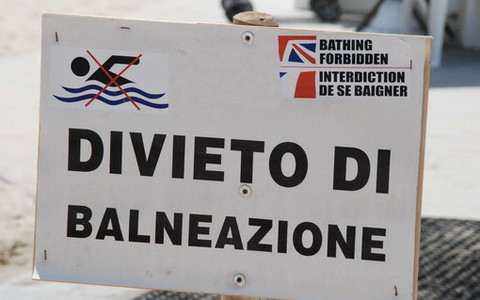 Sanremo, scatta il divieto di balneazione alla Bussola: valori oltre i limiti per Escherichia coli ed enterococchi