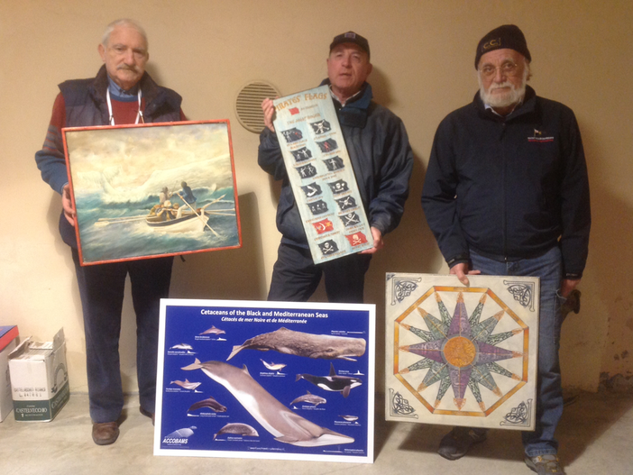 Imperia: al Museo Navale elargiti alcuni doni da parte dei Consoli del Mare di Sanremo Imperia: al Museo Navale elargiti alcuni doni da parte dei Consoli del Mare di Sanremo