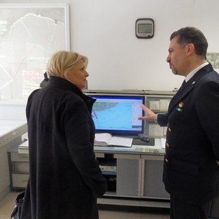 Imperia: visita della Senatrice bordigotta Donatella Albano questa mattina alla Capitaneria Di Porto
