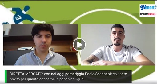 Calcio, Imperia. Paolo Scannapieco a Diretta Mercato: &quot;Il mio auspicio è di rimanere ad Imperia&quot; (VIDEO)