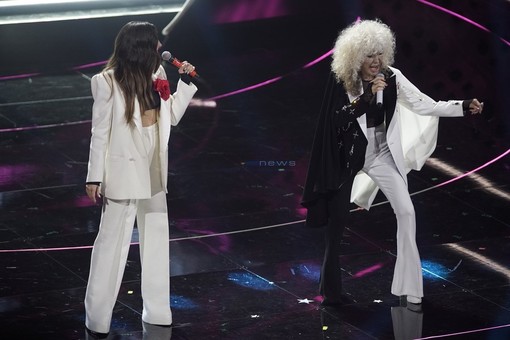 Rettore e Ditonellapiaga: "Non speriamo nel podio, non ce ne frega niente. E' già bellissimo così" Rettore e Ditonellapiaga: "Non speriamo nel podio, non ce ne frega niente. E' già bellissimo così"