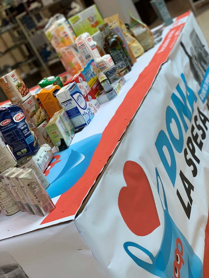 Ottimo risultato per la raccolta solidale di alimenti 'Dona la spesa' promossa da Coop Liguria