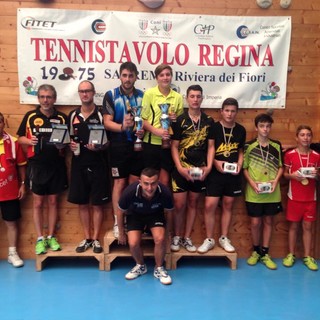 Tennistavolo: Chiappori, Calò e Occelli sul podio al Meeting di San Lorenzo al Mare