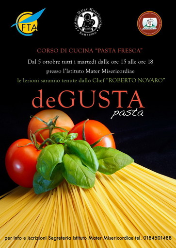 Sanremo: da domani corso di cucina all'Istituto Mater Misericordiae