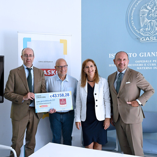 Basko dona oltre 40.000 euro all’Istituto Giannina Gaslini tramite la Fondazione Gaslininsieme ETS Basko dona oltre 40.000 euro all’Istituto Giannina Gaslini tramite la Fondazione Gaslininsieme ETS