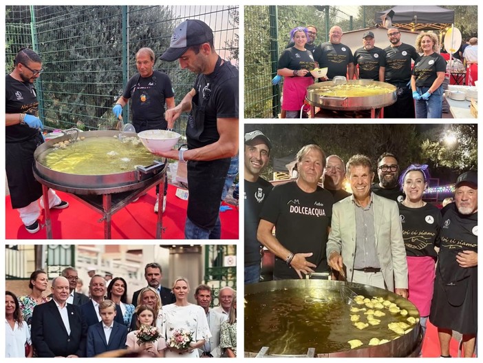 “U Cavagnëtu”, Dolceacqua prepara i tipici 'Fresciöi' a Monaco (Foto) “U Cavagnëtu”, Dolceacqua prepara i tipici 'Fresciöi' a Monaco (Foto)