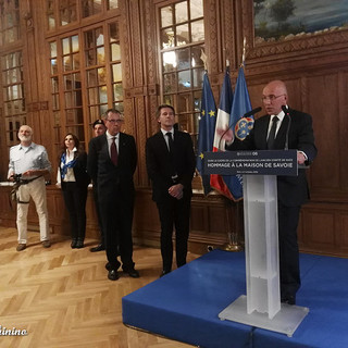 Delegazione A.N.I.O.C. di Sanremo, invitata a Nizza per la ricorrenza dei '600 anni del Ducato di Savoia'