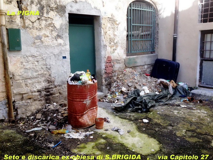 Sanremo: continua il degrado nel centro storico cittadino, l'indignazione di Renato Grinda Sanremo: continua il degrado nel centro storico cittadino, l'indignazione di Renato Grinda