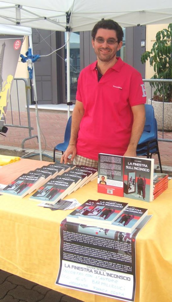 Bordighera: sabato prossimo alla Libreria AmicoLibro firmacopie con Davide Bergo ed il suo ultimo romanzo