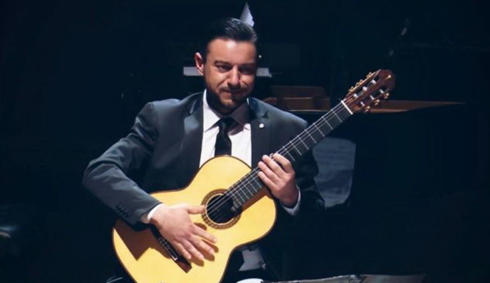 Concerto del chitarrista Diego Campagna a Villa Ormond di Sanremo