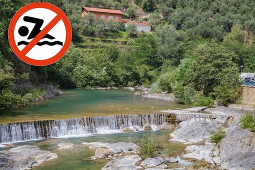 Badalucco: fognatura scarica nel torrente, scatta il divieto di balneazione nell'Argentina