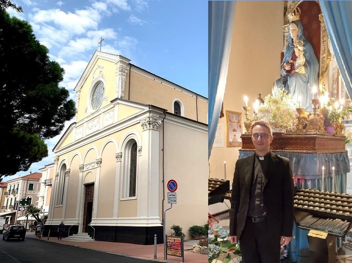 L’ex segretario del vescovo don Luca Gabriel è il nuovo parroco di Diano Marina