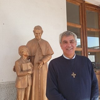Don Karim lascia Vallecrosia, santa messa e festa di saluto per il parroco di Maria Ausiliatrice (Foto)