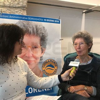 #alvoto: elezioni Amministrative, in diretta l'intervista al candidato a Sindaco di Bordighera Mara Lorenzi