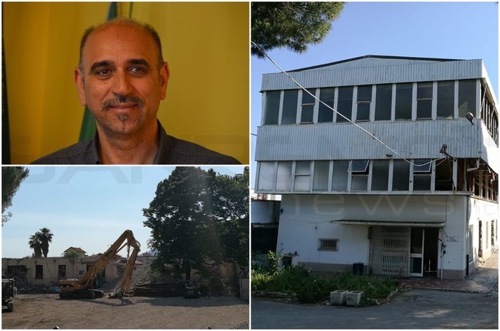 Vallecrosia: proseguono i lavori di demolizione della fabbrica ‘ex Fassi’, ieri la chiusura temporanea di via Roma per eseguire i lavori in piena sicurezza (Foto e Video) Vallecrosia: proseguono i lavori di demolizione della fabbrica ‘ex Fassi’, ieri la chiusura temporanea di via Roma per eseguire i lavori in piena sicurezza (Foto e Video)
