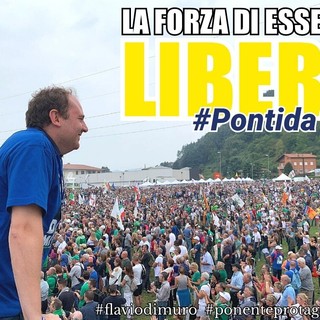 Raduno della Lega a Pontida, onorevole Flavio Di Muro: “Un successo, la migliore di sempre”