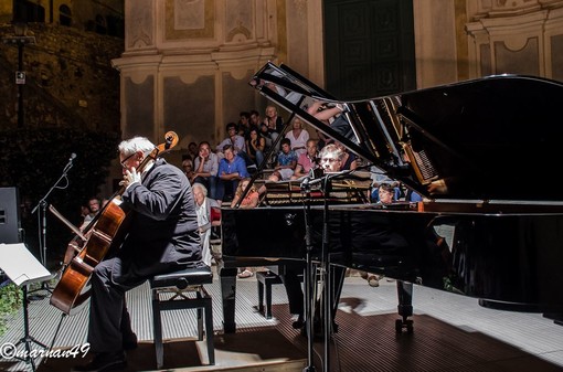 Cervo: grande successo per il concerto del violoncellista lituano David Geringas (Foto)