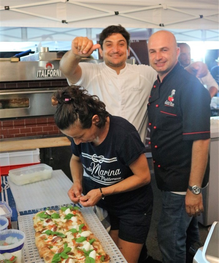 A Ventimiglia per provare la pizza Gourmet, che piace anche a Mauro Colagreco