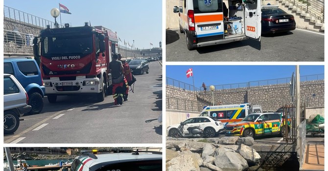 Macabra scoperta a Bordighera, rinvenuto un cadavere in mare (Foto)