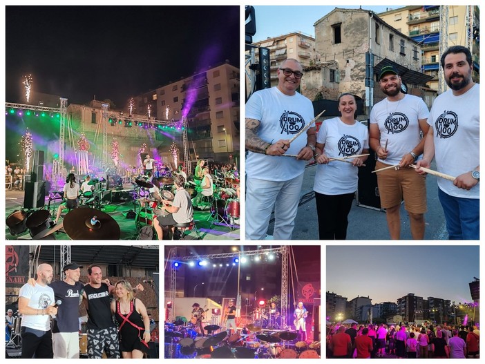 Energia ed emozione, 'Drum 100' e Millennials Nostalgia by Mercenari vivacizzano Vallecrosia al Mare (Foto e video) Energia ed emozione, 'Drum 100' e Millennials Nostalgia by Mercenari vivacizzano Vallecrosia al Mare (Foto e video)