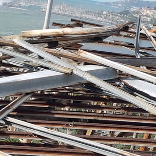Cipressa: dopo il maltempo, giornata di sopralluoghi oggi per il sindaco di Guasco (foto)