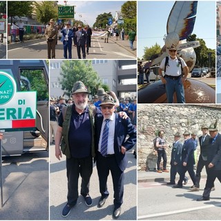 95ª Adunata nazionale degli alpini, una delegazione di Vallecrosia a Vicenza (Foto)