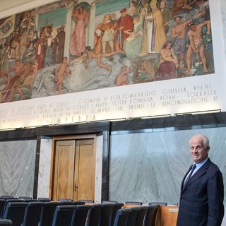 Imperia compie 97 anni, gli auguri del sindaco Claudio Scajola Imperia compie 97 anni, gli auguri del sindaco Claudio Scajola