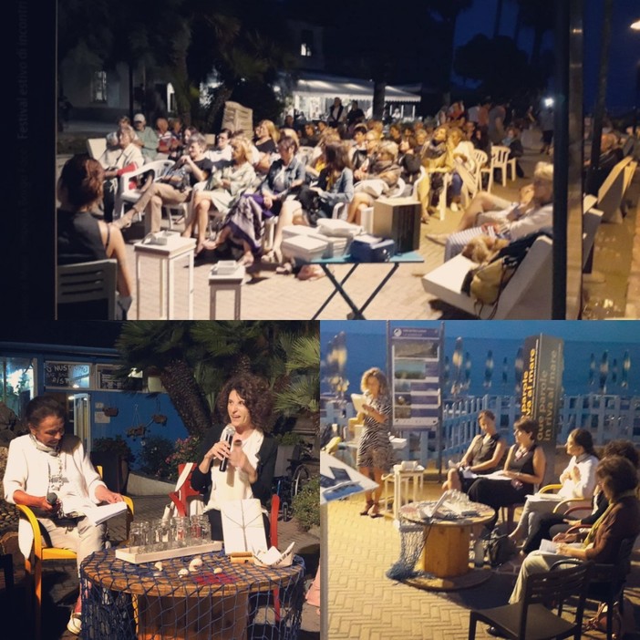 Imperia: grande successo di pubblico all'incontro con Paola Cereda per la rassegna 'Due Parole in Riva al Mare' Imperia: grande successo di pubblico all'incontro con Paola Cereda per la rassegna 'Due Parole in Riva al Mare'