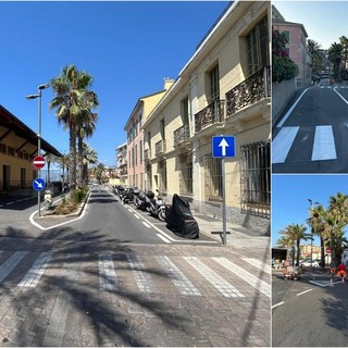 Bordighera, cambia la viabilità in via Sant'Antonio: scatta il doppio senso di marcia (Foto) Bordighera, cambia la viabilità in via Sant'Antonio: scatta il doppio senso di marcia (Foto)