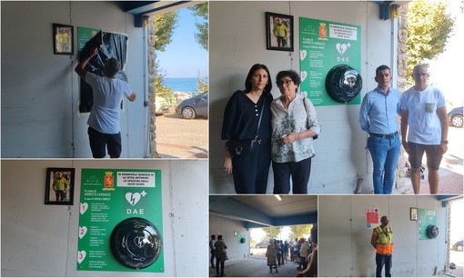 Ventimiglia, un defibrillatore in memoria di Antonino La Spisa: 'lo spazzino dagli occhi buoni' (Foto e video) Ventimiglia, un defibrillatore in memoria di Antonino La Spisa: 'lo spazzino dagli occhi buoni' (Foto e video)