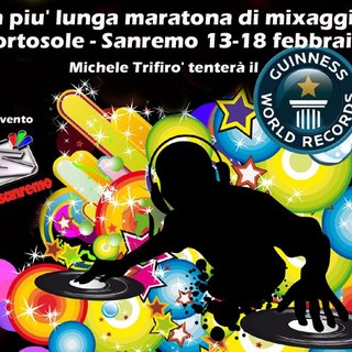 Sanremo: domani a Portosole, parte il 'Media Music Village' con 'The longest Marathon Club Dj-ing' Sanremo: domani a Portosole, parte il 'Media Music Village' con 'The longest Marathon Club Dj-ing'