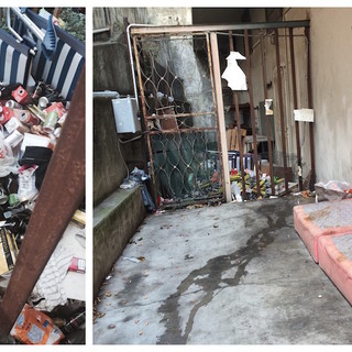 Sanremo: condominio ostaggio del degrado dei clochard, avviata raccolta firme ma si cerca una soluzione