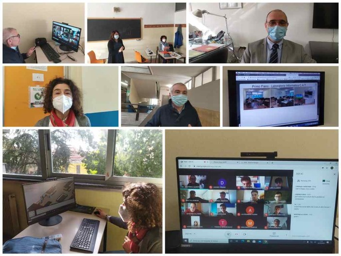 Imperia: ecco la didattica a distanza al Ruffini, alunni e professori: "Tante le difficoltà, ma non dite che questa non è scuola" (foto e video)