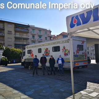 Sanremo: successo oggi per la donazione di sangue organizzata da Avis Imperia