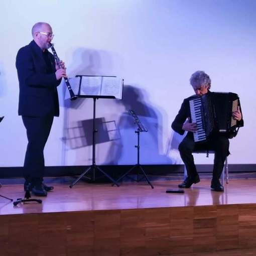 Olvietta San Michele, concerto di Gianni Martini alla fisarmonica e Mirco Rebaudo al clarinetto