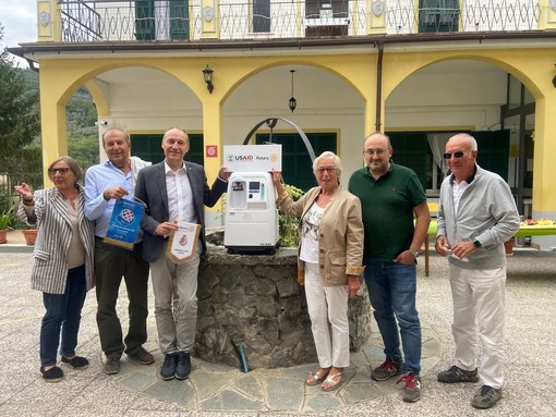 Imperia, il Rotary dona alla Rsa Orengo Demora di Borgomaro un concentratore di ossigeno (foto)