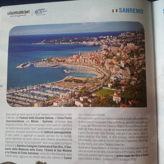 Nel depliant ufficiale della Classicissima promossa la città di Sanremo con una foto di... Mentone! Nel depliant ufficiale della Classicissima promossa la città di Sanremo con una foto di... Mentone!