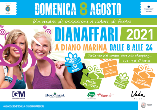 Diano Marina: domenica prossima, si rinnova l'appuntamento con 'DianAffari' Diano Marina: domenica prossima, si rinnova l'appuntamento con 'DianAffari'
