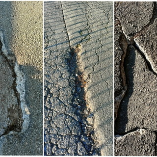 Sanremo, via Firenze a Poggio dissestata e piena di buche, la denuncia di una residente