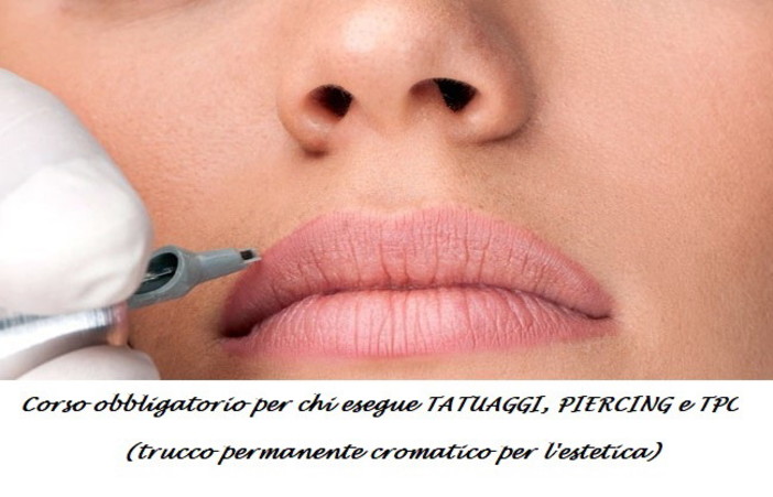 CNA Imperia: in avvio il prossimo 4 febbraio il corso per tatuaggi, piercing ed estetiste che eseguono trucco permanente cromatico per l'estetica