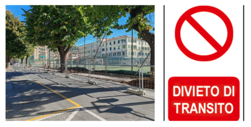 Vallecrosia, proseguono i lavori: cambia la viabilità in via Don Bosco Vallecrosia, proseguono i lavori: cambia la viabilità in via Don Bosco