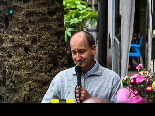 Imperia: Danilo Balestra presenta al salone del libro di Imperia il suo ultimo libro "Ti salverò".