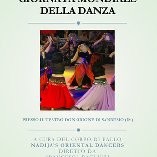 La Pineta Planet Sport di Arma di Taggia organizza uno spettacolo in occasione della Giornata Mondiale della Danza