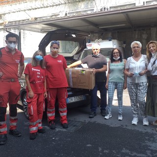Sanremo: donazione dell'associazione Bethel alla Croce Rossa per i profughi afghani