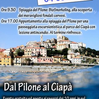 Cervo: il 4 agosto la giornata “Dal Pilone al Ciapà”, ecco il programma completo Cervo: il 4 agosto la giornata “Dal Pilone al Ciapà”, ecco il programma completo