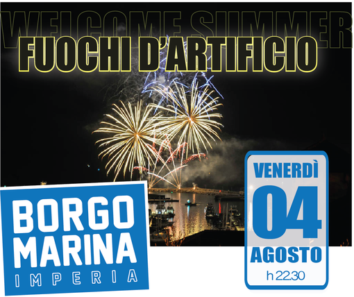 Non era mai successo ad Imperia: due spettacoli di fuochi d'artificio in 15 giorni, un agosto di festa Non era mai successo ad Imperia: due spettacoli di fuochi d'artificio in 15 giorni, un agosto di festa